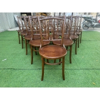 Ghế Cafe Gỗ Thonet Song Tiện