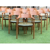 Ghế Cafe Gỗ Hiroshima Lưng Cao