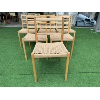 Ghế Gỗ Holland Đan Dây
