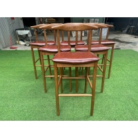Ghế Quầy Bar Gỗ Bull