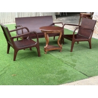 Bàn ghế sofa tay cong Ronaldo