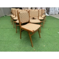 ghế gỗ đan dây thừng modway saoirse