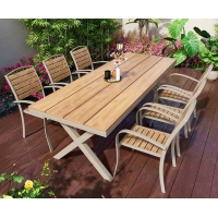 Bộ bàn ghế nhôm đúc sân vườn